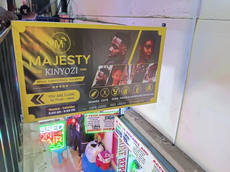 Majesty Kinyozi Design Brand