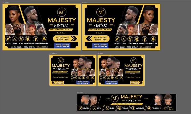 Majesty Kinyozi Design Brand